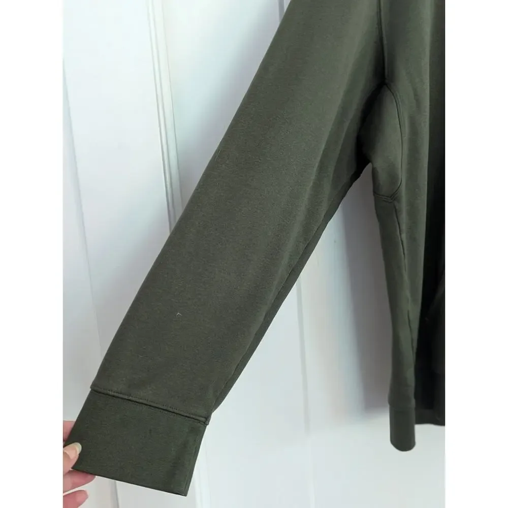 The North Face Men's XL Olive Green Sweatshirt Hoodie Pocket Skater Surfer